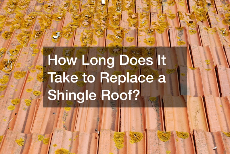 How Long Does It Take to Replace a Shingle Roof?